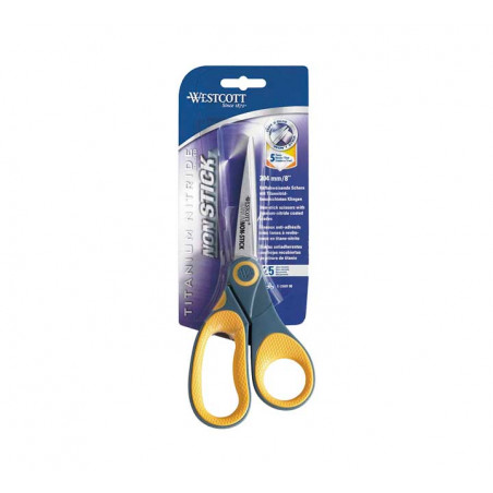 TIJERAS WESTCOTT TITANIUM NITRIDE BONDED NON STICK 8"