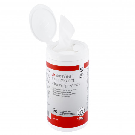 BOTE 100 TOALLITAS A-SERIES DESINFECTANTES