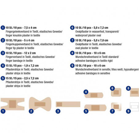 CAJA 100 APÓSITOS SURTIDOS
