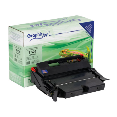 TÓNER GRAPHICJET LEXMARK T520