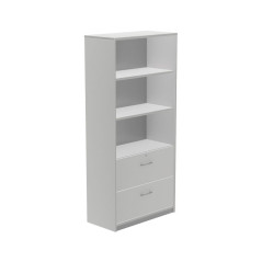 ARMARIO MADERA ROCADA "STORE" 195x90cm CARPETERO GRIS