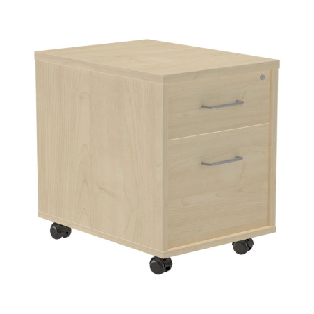 BUCK MÓVIL ROCADA "STORE" 1 CAJÓN Y CARPETERO 58x40cm HAYA