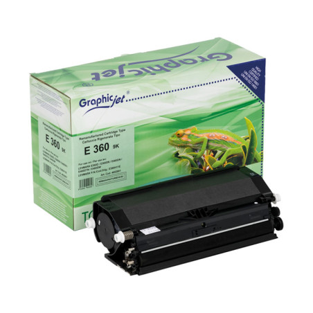 TÓNER GRAPHICJET LEXMARK E360