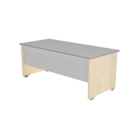 MESA ROCADA SERIE WORK 160x80cm HAYA-GRIS