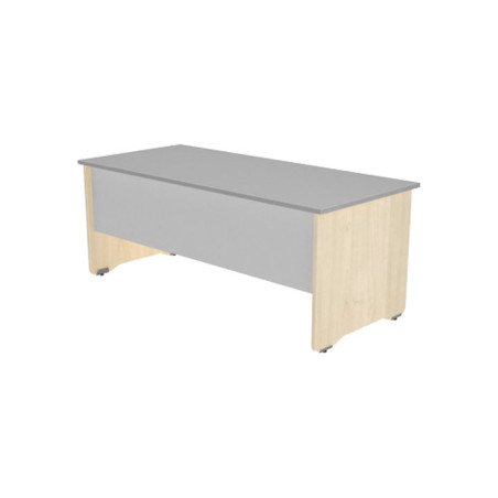 MESA ROCADA SERIE WORK 180x80cm HAYA-GRIS
