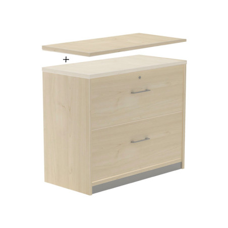 ARMARIO CARPETERO ROCADA SERIE STORE  HAYA - GRIS 78x90cm