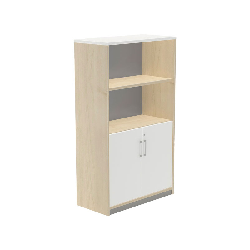 ARMARIO PUERTAS BAJAS ROCADA SERIE STORE  HAYA - BLANCO 156x90cm