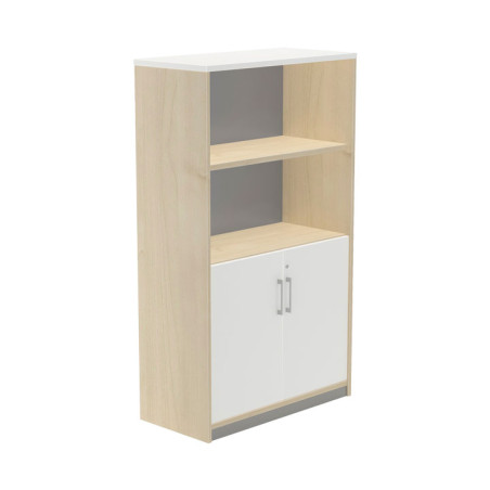 ARMARIO PUERTAS BAJAS ROCADA SERIE STORE  HAYA - BLANCO 156x90cm
