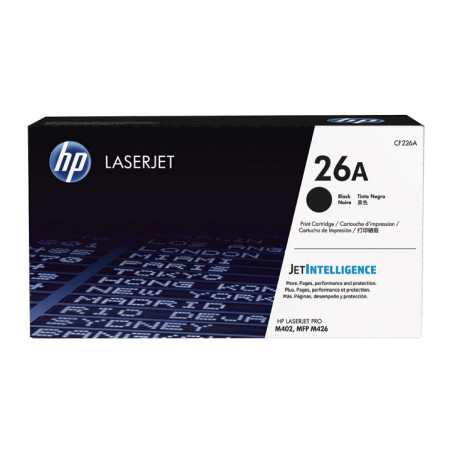 CARTUCHO DE TÓNER ORIGINAL LASERJET HP 26A