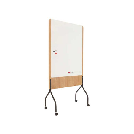 PIZARRA BLANCA ROCADA NATURAL CON SOPORTE 192x46cm