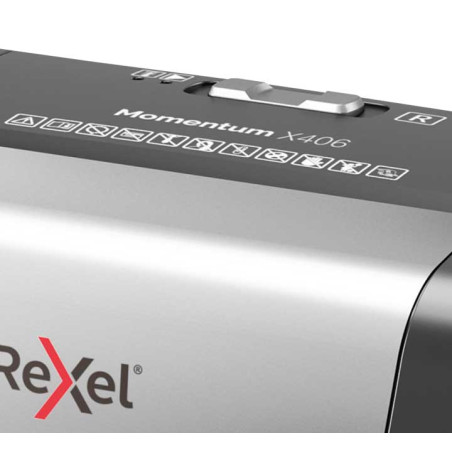 DESTRUCTORA REXEL MOMENTUM X406
