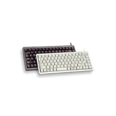 COMPACT KEYBOARD, COMBO (USB + PS/2), ES TECLADO USB + PS/2 QWERTY NEGRO
