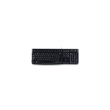 K120 CORDED KEYBOARD TECLADO USB QWERTY ESPAÑOL NEGRO