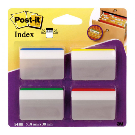 INDICE POST-IT RIGIDOS GRANDES INCLINADOS