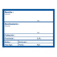 ROLLO 200 ETIQUETAS DE ENVÍO APLI: ENVÍO
