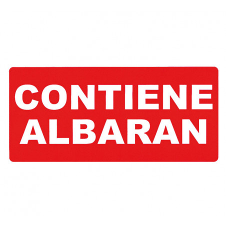 ROLLO 200 ETIQUETAS DE ENVÍO APLI: CONTIENE ALBARÁN