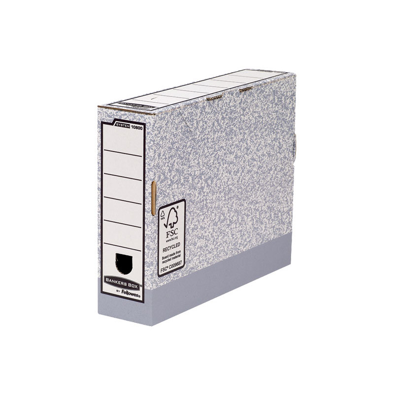 CAJA DE ARCHIVO DEFINITIVO FELLOWES BANKERS BOX A4 80mm CAJA DE ARCHIVO DEFINITIVO FELLOWES BANKERS BOX A4 80mm