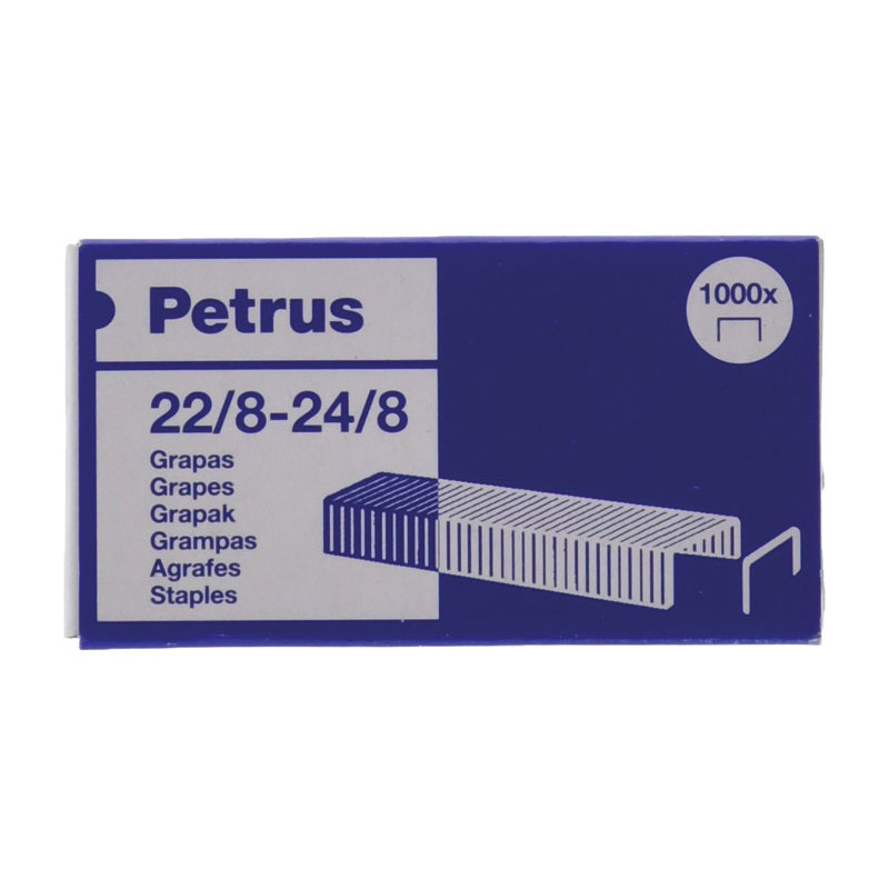 CAJA 1000 GRAPAS PETRUS 22/8 - 24/8