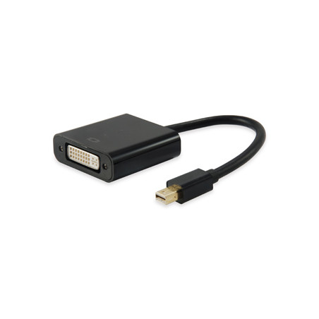 133433 ADAPTADOR DE CABLE DE VÍDEO MINI DISPLAYPORT DVI-I NEGRO