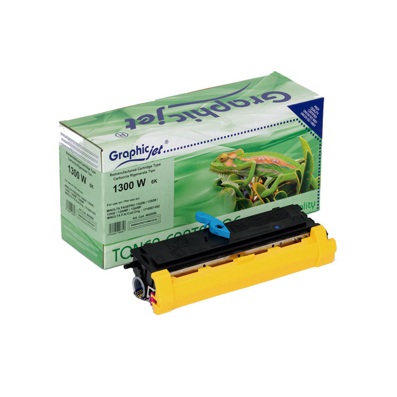 TÓNER GRAPHICJET KONICA MINOLTA 1300W CON CHIP TÓNER GRAPHICJET KONICA MINOLTA 1300W CON CHIP