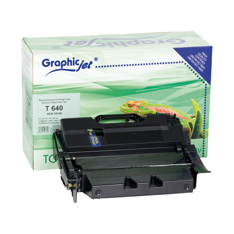 TÓNER GRAPHICJET LEXMARK T640