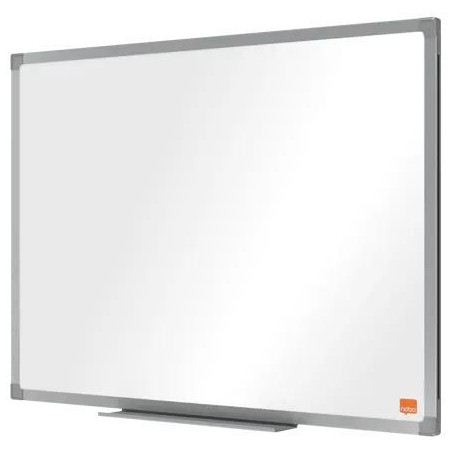 PIZARRA BLANCA NOBO ESSENCE 90x60cm ACERO VITRIFICADO