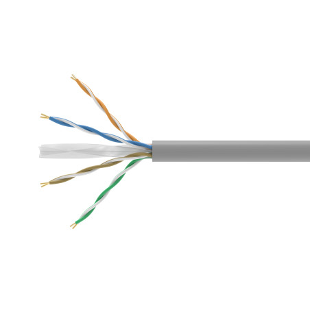 404537 CABLE DE RED GRIS 305 M CAT6A U/UTP (UTP)