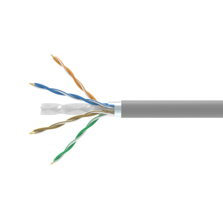 404539 CABLE DE RED GRIS 305 M CAT6 F/UTP (FTP)