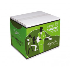 CAJA 2500h PAPEL CONTINUO FABRISA 24x11" 2 TREPADOS