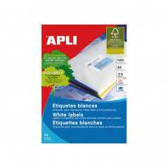 CAJA 100h ETIQUETAS POLIVALENTES APLI 297x420mm