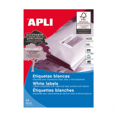 CAJA 500h ETIQUETAS POLIVALENTES APLI 105x42,4mm