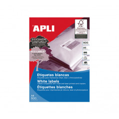 CAJA 500h ETIQUETAS POLIVALENTES APLI 210x148mm