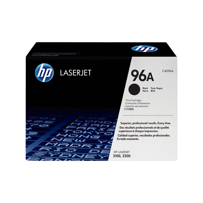 CARTUCHO DE TÓNER ORIGINAL LASERJET HP 96A CARTUCHO DE TÓNER ORIGINAL LASERJET HP 96A