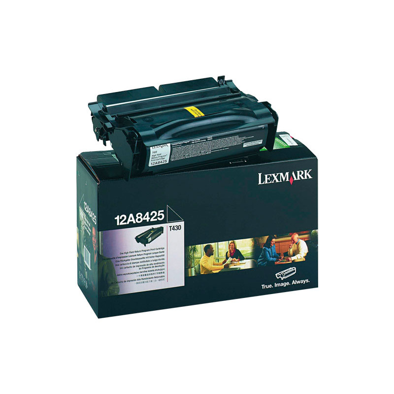 TÓNER ORIGINAL LEXMARK 12A8425 TÓNER ORIGINAL LEXMARK 12A8425