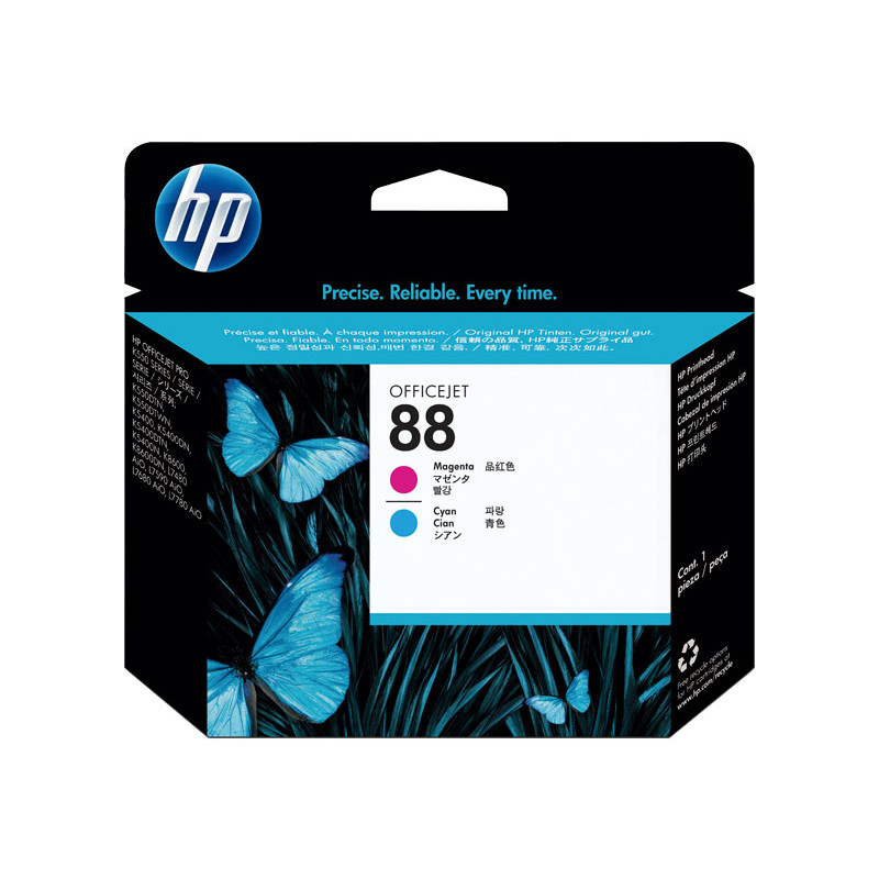 CABEZAL INKJET ORIGINAL HP Nº88 CIAN/MAGENTA CABEZAL INKJET ORIGINAL HP Nº88 CIAN/MAGENTA