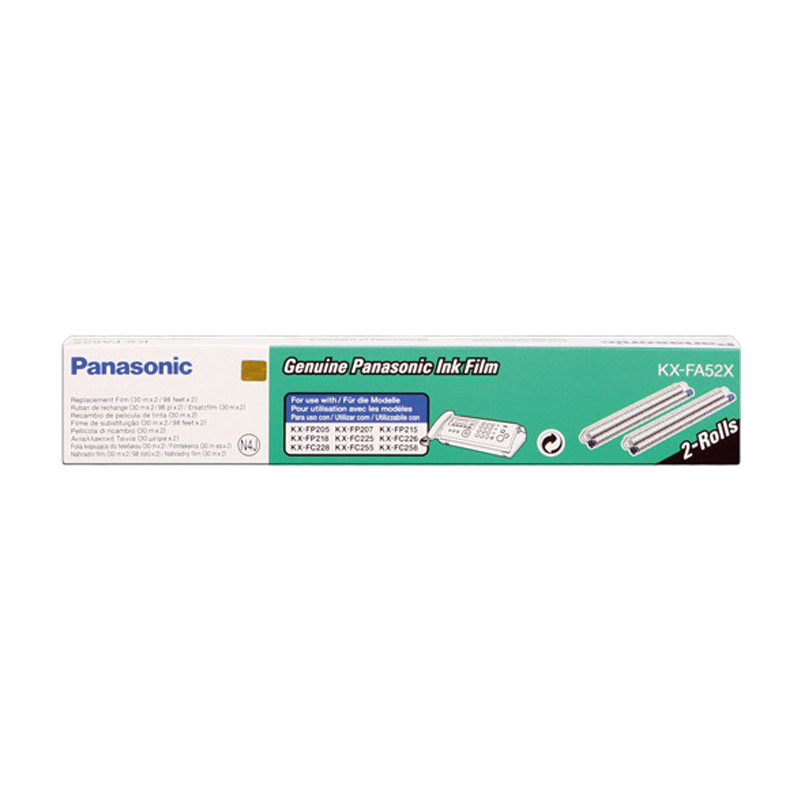RECAMBIO CINTA FAX ORIGINAL PANASONIC KX-FA52X RECAMBIO CINTA FAX ORIGINAL PANASONIC KX-FA52X
