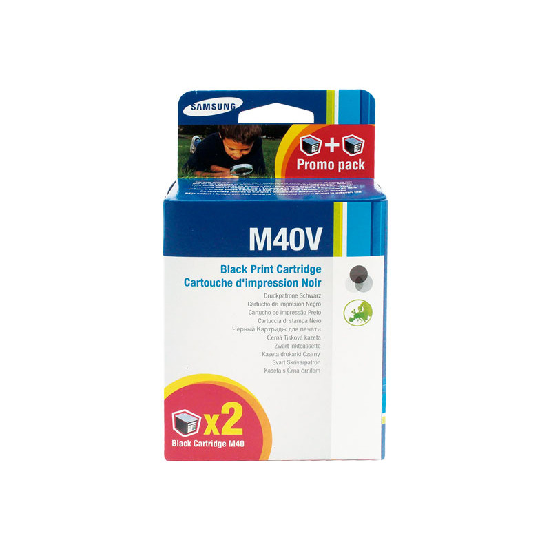 PACK 2 INKJET ORIGINAL SAMSUNG M40V