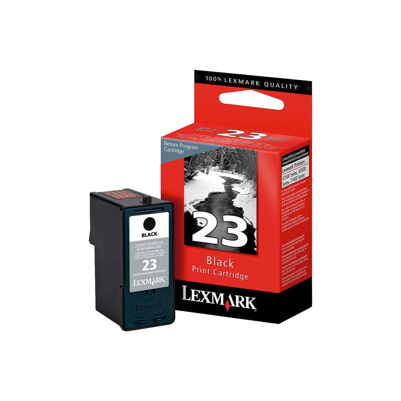 INKJET ORIGINAL LEXMARK Nº23