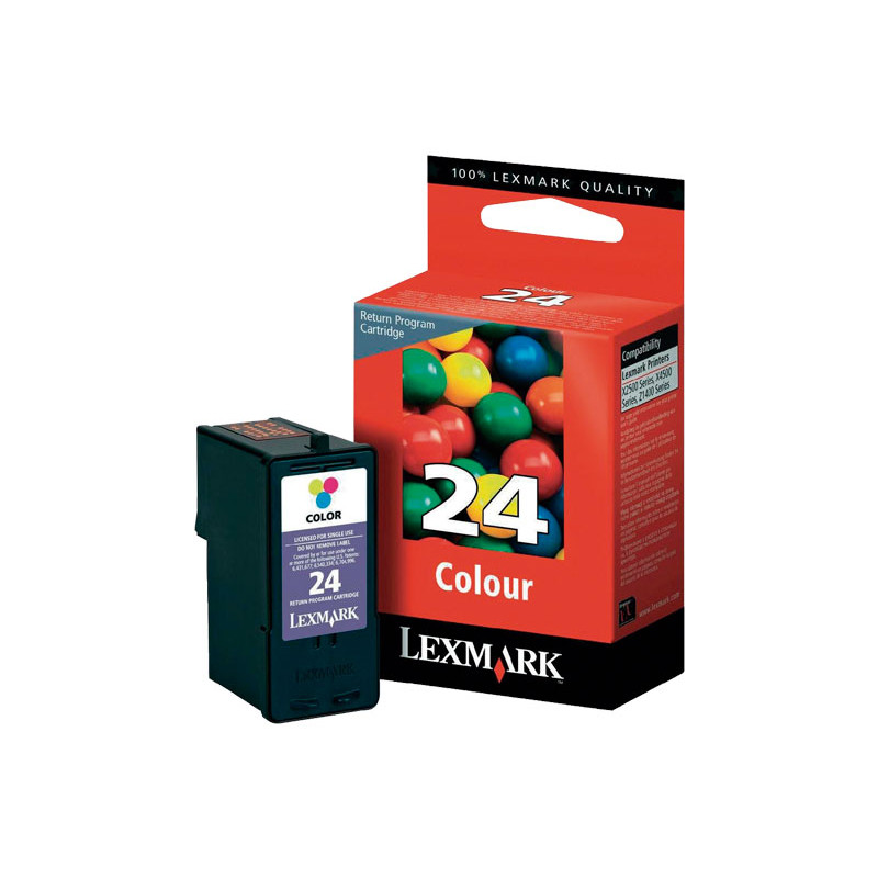 INKJET ORIGINAL LEXMARK Nº24