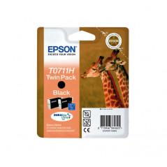 PACK 2 INKJET ORIGINAL EPSON T0711H