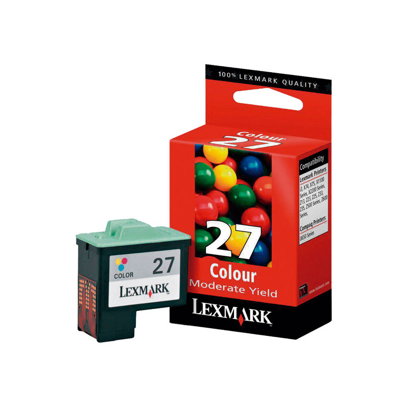 INKJET ORIGINAL LEXMARK Nº27