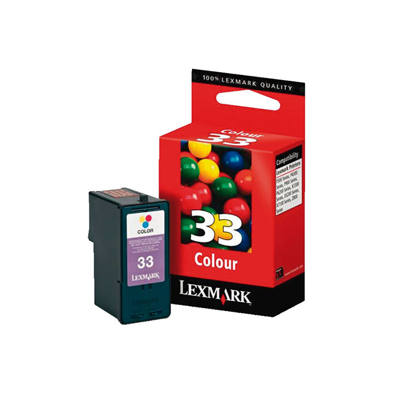 INKJET ORIGINAL LEXMARK Nº33