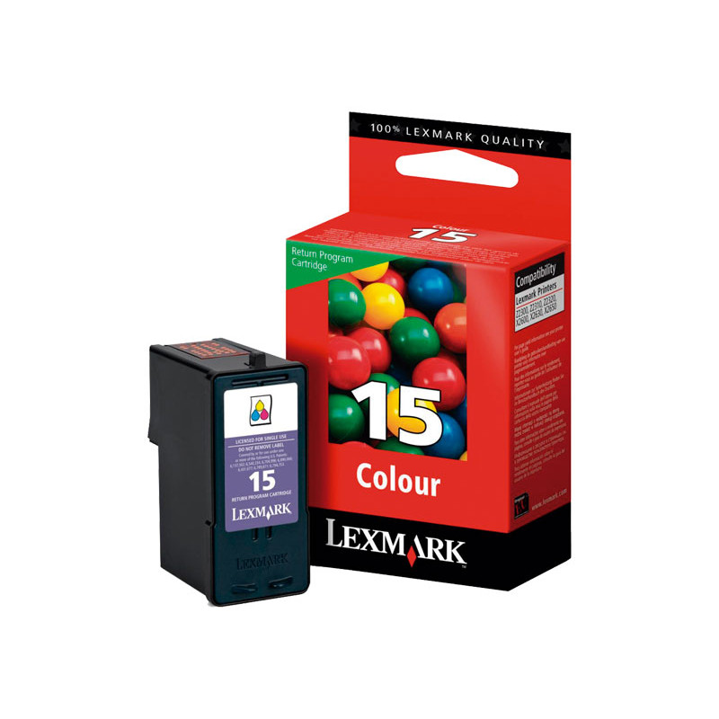 INKJET ORIGINAL LEXMARK Nº15