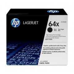 CARTUCHO DE TÓNER ORIGINAL LASERJET HP  64X DE ALTA CAPACIDAD