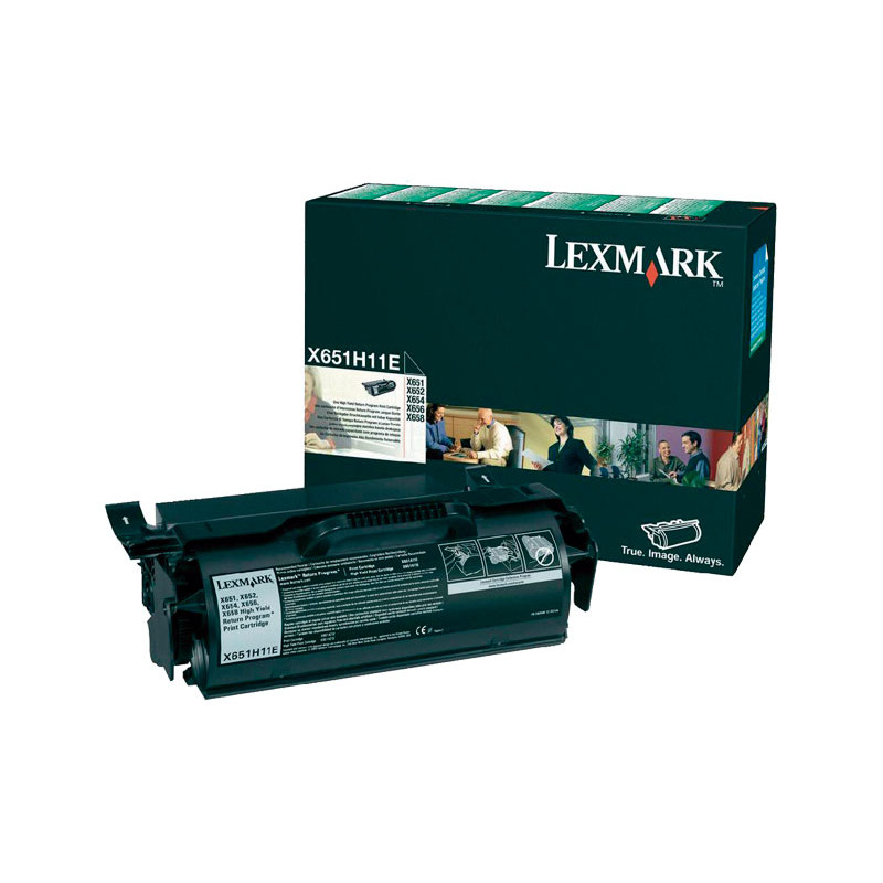 TÓNER ORIGINAL LEXMARK X651H11E TÓNER ORIGINAL LEXMARK X651H11E