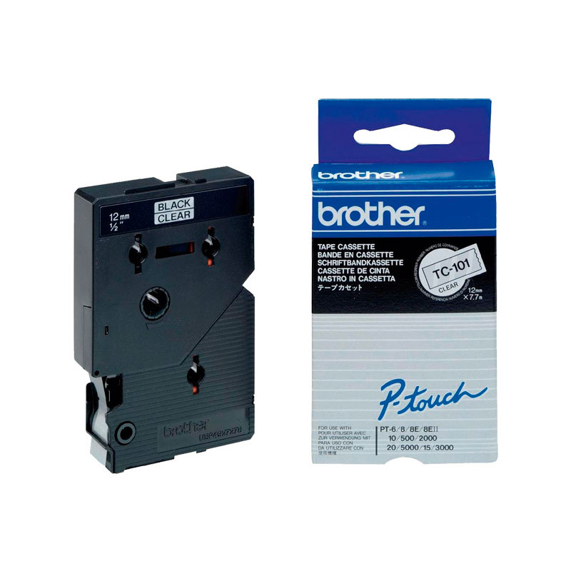 CINTA BROTHER LAMINADA TC-101 12mmx7,7m