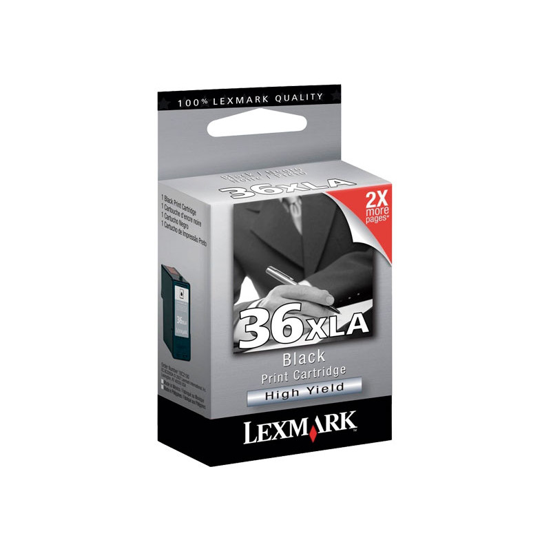 INKJET ORIGINAL LEXMARK Nº36 XLA