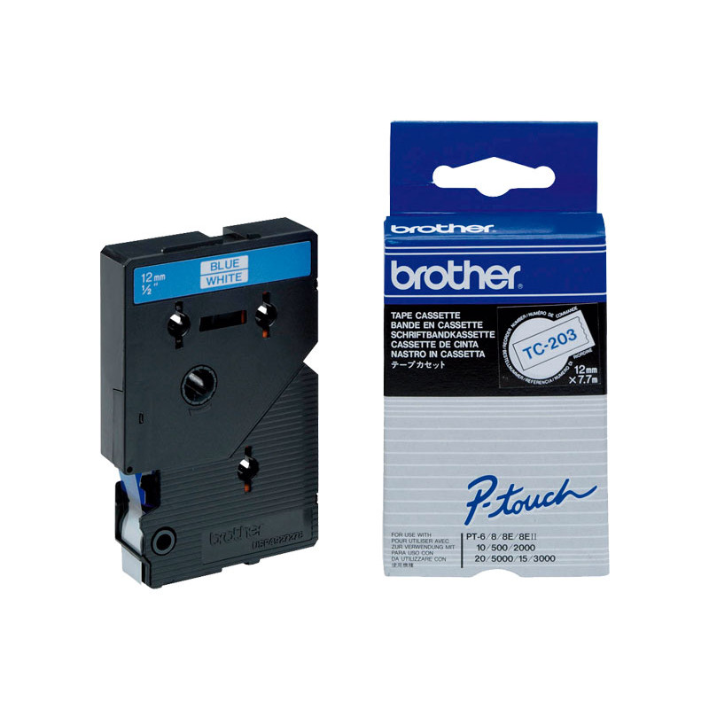 CINTA BROTHER LAMINADA TC-203 12mmx7,7m