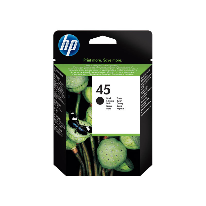 CARTUCHO DE TINTA ORIGINAL HP 45 CARTUCHO DE TINTA ORIGINAL HP 45