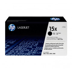 CARTUCHO DE TÓNER ORIGINAL LASERJET HP 15X DE ALTA CAPACIDAD